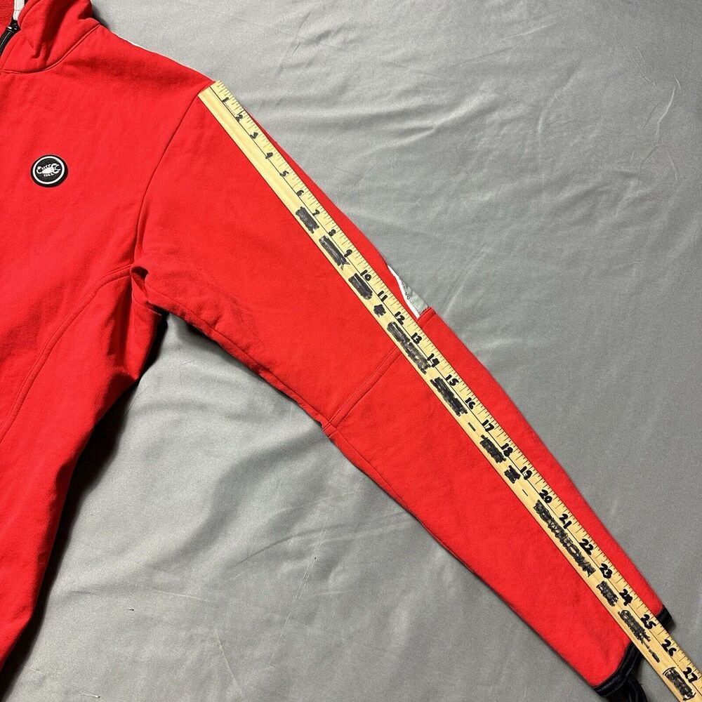 Women's Red Cycling Jacket - Picture 5 of 13